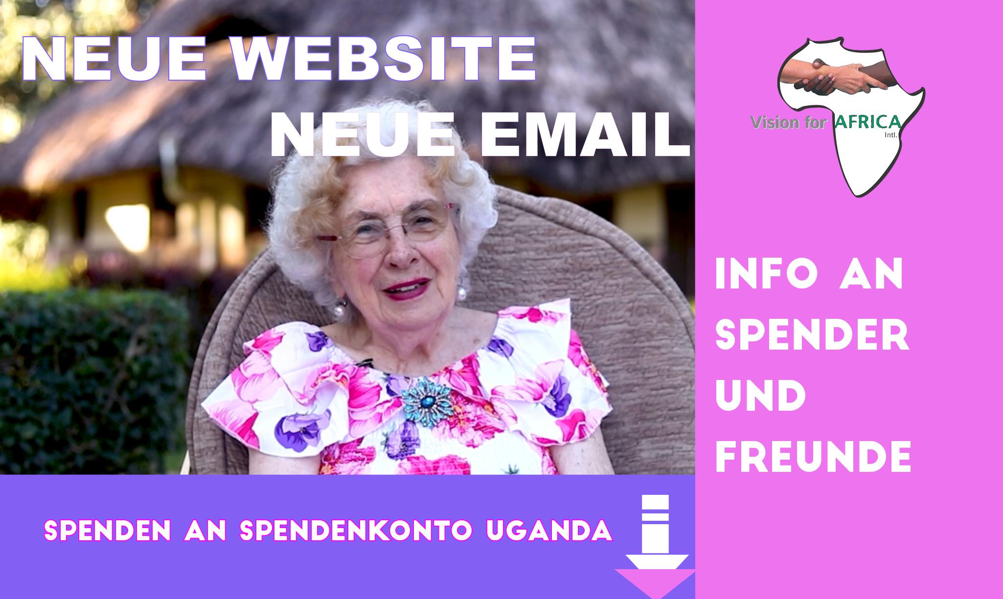 Maria Prean: Info an Spender und Freunde